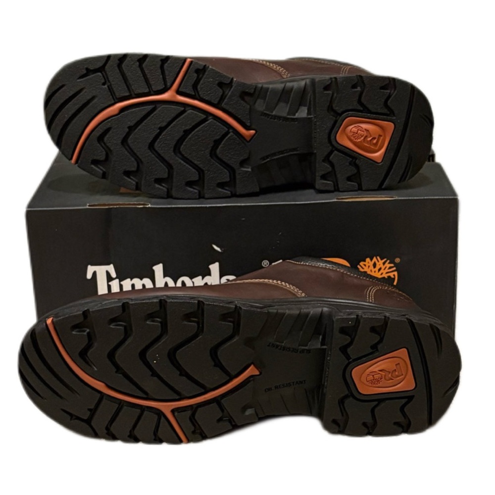 Timberland Men's Dark Brown Leather Boots - Picture 7 of 9